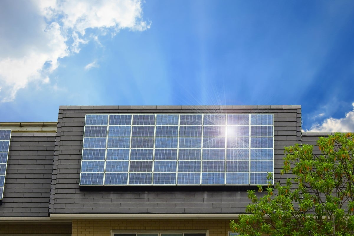 Gemiddelde opbrengst zonnepanelen