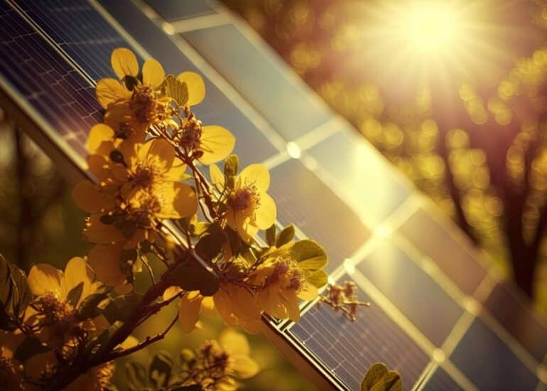 Opbrengst zonnepanelen zomer