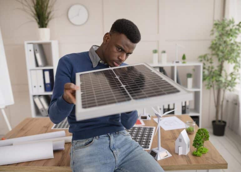Opbrengst zonnepanelen valt tegen