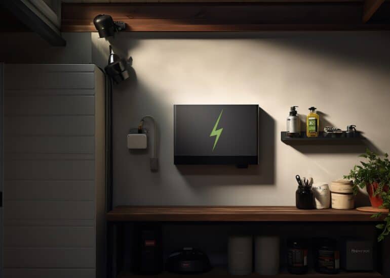 Kleine thuisbatterij