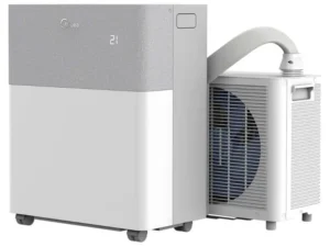 Midea portasplit witte achtergrond Recharged B.V.